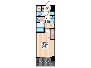 ＥＣ広島国泰寺の物件間取画像